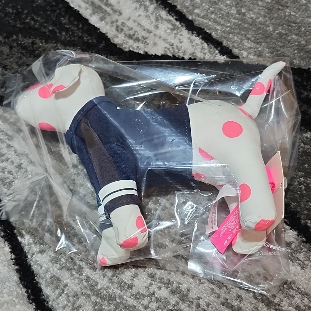 VS PINK RARE TENNESSEE TITANS 1ST EDITION NFL JERSEY PLUSH COLLECTIBLE DOG - Picture 11 of 14